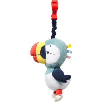 Babyono have fun pram hanging squeakytoy jucărie suspendabilă contrastantă