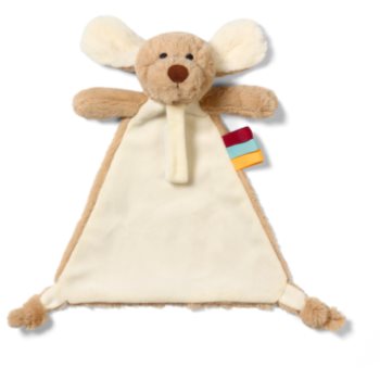 BabyOno Have Fun Cuddly Toy with a Dummy Holder jucărie de pluș cu clips