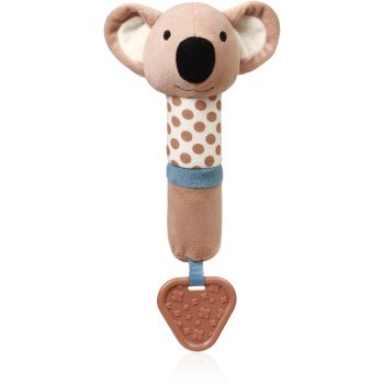 BabyOno Charlie Koala 3m+ jucărie fluierătoare pentru dentiție