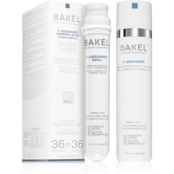 Bakel F-Designer Normal Skin Case & Refill lift crema de fata pentru fermitate pentru piele normala accesorii imagine noua