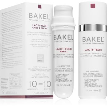 Bakel Lacti-Tech Case & Refill ser concentrat împotriva îmbătrânirii pielii ACCESORII