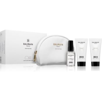 Balmain Hair Couture White Cosmetic Care Bag set cadou pentru femei