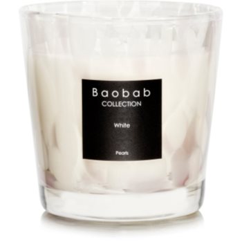 Baobab Collection Pearls White lumânare parfumată