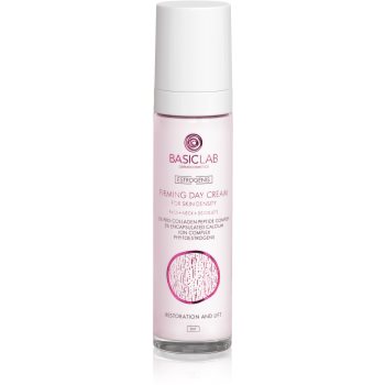 BasicLab Dermocosmetics Estrogenis зміцнюючий денний крем проти зморшок для шкіри обличчя, шиї та декольте 50 мл