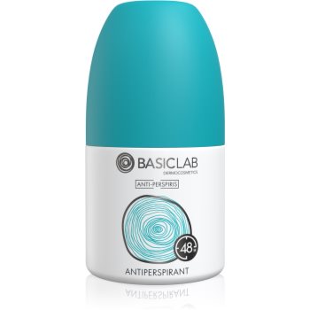 BasicLab Dermocosmetics Anti-Perspiris antiperspirant roll-on cu o eficienta de 48 h