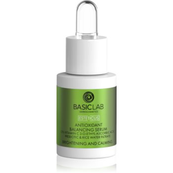 BasicLab Dermocosmetics Esteticus ser cu efect iluminator cu efect antioxidant