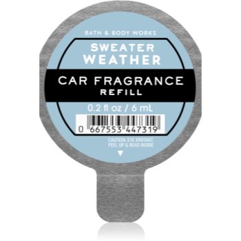 Bath & Body Works Sweater Weather parfum pentru masina rezervă