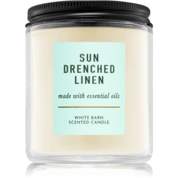 Bath & Body Works Sun-Drenched Linen lumânare parfumată