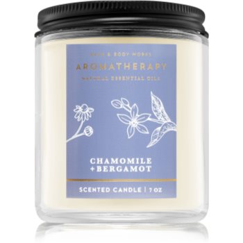 Bath & Body Works Aromatherapy Chamomile & Bergamot lumânare parfumată