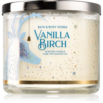 Bath & body works vanilla birch lumânare parfumată iii