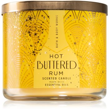 Bath & Body Works Hot Buttered Rum lumânare parfumată