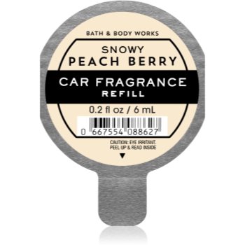 Bath & Body Works Snowy Peach Berry parfum pentru masina rezervă