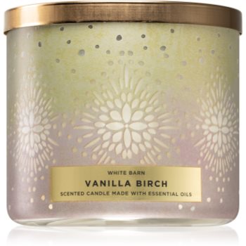Bath & body works vanilla birch lumânare parfumată
