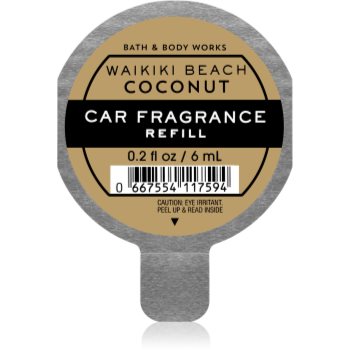 Bath & body works waikiki beach coconut parfum pentru masina rezervă