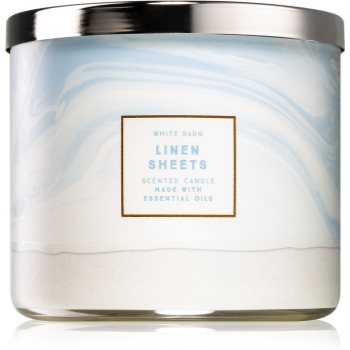 Bath & Body Works Linen Sheets lumânare parfumată