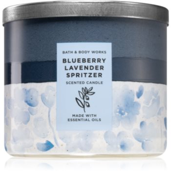 Bath & Body Works Blueberry Lavender Spritzer lumânare parfumată