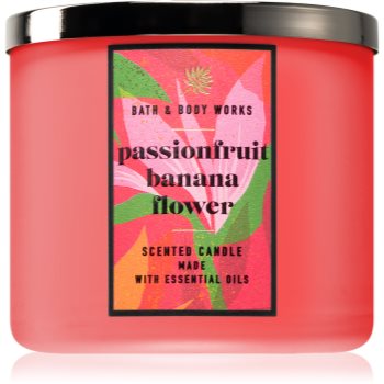 Bath & Body Works Passionfruit & Banana Flower lumânare parfumată Bath & Body Works
