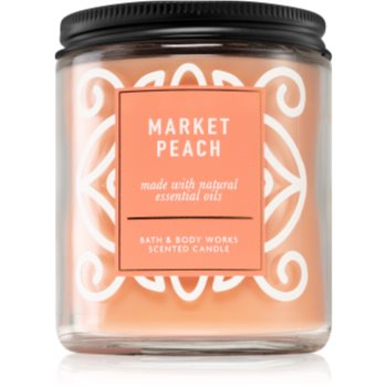 Bath & body works market peach lumânare parfumată