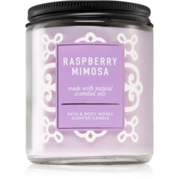 Bath & body works raspberry mimosa lumânare parfumată ii.