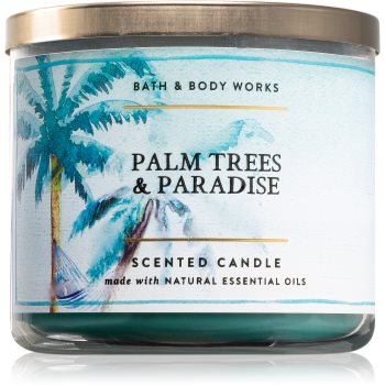 Bath & Body Works Palm Trees and Paradise lumânare parfumată