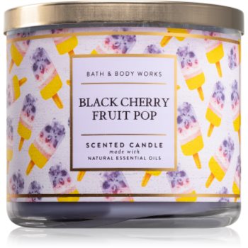 Bath & body works black cherry fruit pop lumânare parfumată