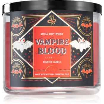 Bath & body works vampire blood lumânare parfumată