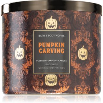 Bath & Body Works Pumpkin Carving lumânare parfumată cu uleiuri esentiale