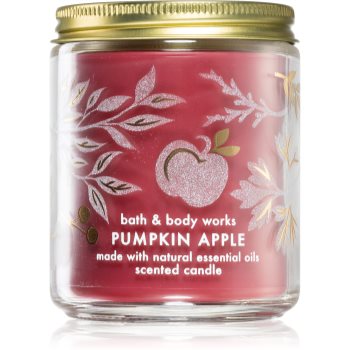Bath & Body Works Pumpkin Apple lumânare parfumată cu uleiuri esentiale Bath & Body Works Parfumuri