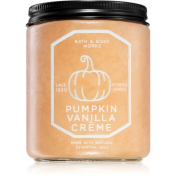 Bath & body works pumpkin vanilla crème lumânare parfumată