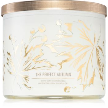 Bath & body works the perfect autumn lumânare parfumată i.