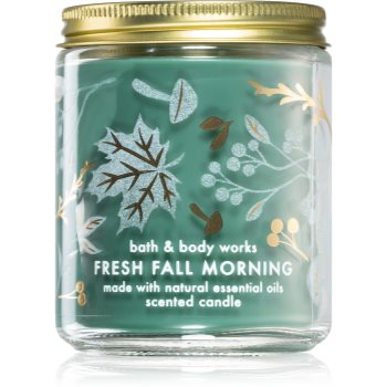 Bath & body works fresh fall morning lumânare parfumată