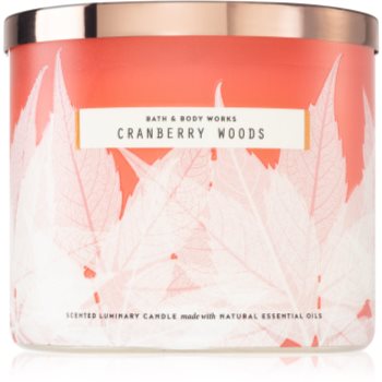 Bath & Body Works Cranberry Woods lumânare parfumată