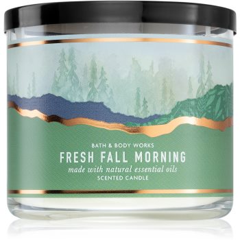 Bath & Body Works Fresh Fall Morning lumânare parfumată cu uleiuri esentiale Bath & Body Works imagine noua