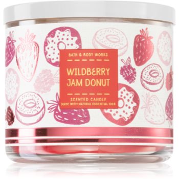 Bath & Body Works Wildberry Jam Donut lumânare parfumată Bath imagine noua