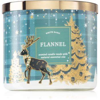 Bath & body works flannel lumânare parfumată ii.