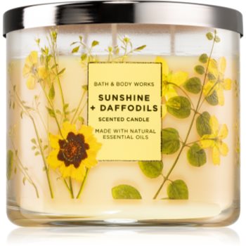Bath & Body Works Sunshine and Daffodils lumânare parfumată I.