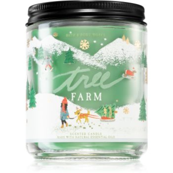 Bath & body works tree farm lumânare parfumată ii.