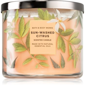 Bath & Body Works Sun-Washed Citrus lumânare parfumată