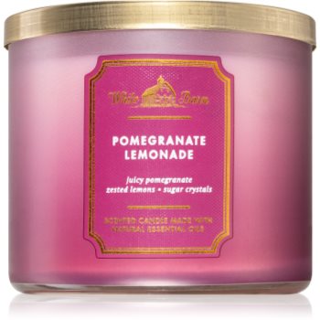 Bath & body works pomegranate lemonade lumânare parfumată