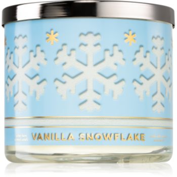 Bath & Body Works Vanilla Snowflake lumânare parfumată Bath imagine noua