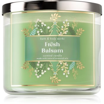 Bath & Body Works Fresh Balsam lumânare parfumată II. Bath & Body Works