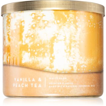 Bath & Body Works Vanilla & Peach Tea lumânare parfumată I. Online Ieftin Bath
