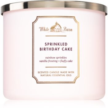 Bath & Body Works Sprinkled Birthday Cake lumânare parfumată