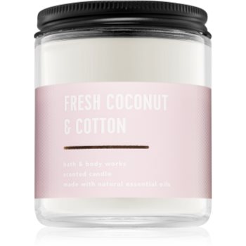 Bath & Body Works Fresh Coconut & Cotton lumânare parfumată