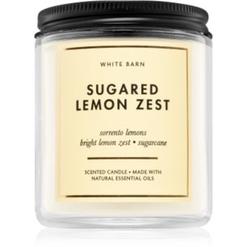 Bath & Body Works Sugared Lemon Zest lumânare parfumată Bath imagine noua