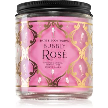 Bath & body works bubbly rosé lumânare parfumată i.