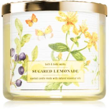 Bath & body works sugared lemonade lumânare parfumată