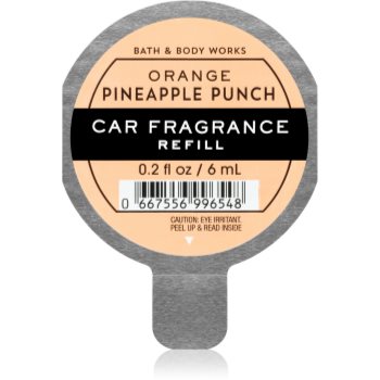 Bath & body works orange pineapple punch parfum pentru masina refil