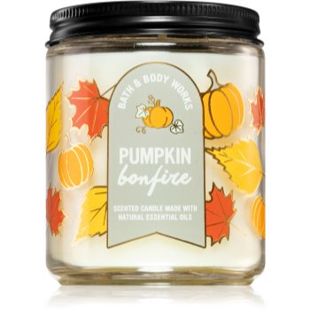 Bath & Body Works Pumpkin Bonfire lumânare parfumată I.