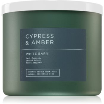 Bath & Body Works Cypress & Amber lumânare parfumată